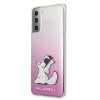 Karl Lagerfeld KLHCS21MCFNRCPI S21+ G996hardcase różowy/pink Choupette Fun